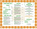 Carryout & Takeout Menu 1 form