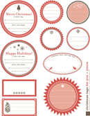 Gift Tag Template 1 form