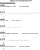 Subject-Verb Agreement Exercises 2 form