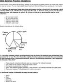 GED Sample Test Template 1 form