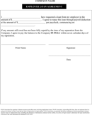 Employee Loan Agreement 3 form