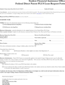 Parent Plus Loan Application Form 2 form