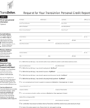 Annual Credit Report Request Template 2 form