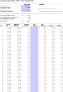 Car Loan Calculator Excel form