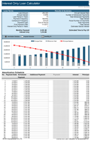 Interest Only Loan Calculator form