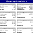 Marketing Calculators form