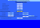 Retirement Savings Calculator form