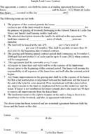 Sample Land Lease Contract form