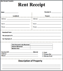 Landlord Receipt Template form