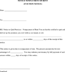 Eviction Notice Pdf form