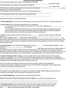 Sample Roommate Agreement form