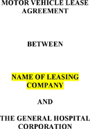 Car Lease Agreement 1 form