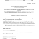 Affidavit of Truth of Proof of Claim form