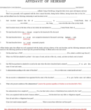 Affidavit of Heirship 2 form