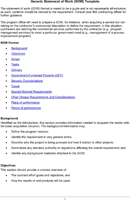 Generic Statement of Work (SOW) Template form