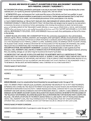 Waiver Form form