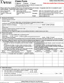 Aetna Medical Claim Form 2 form