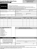 Humana Medical Claim Form form