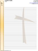 Church Letterhead Template 1 form