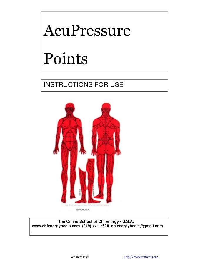 Acupressure Book