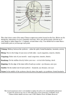 Facial Acupressure Chart form