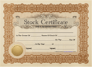 Stock Certificate Template 4 form