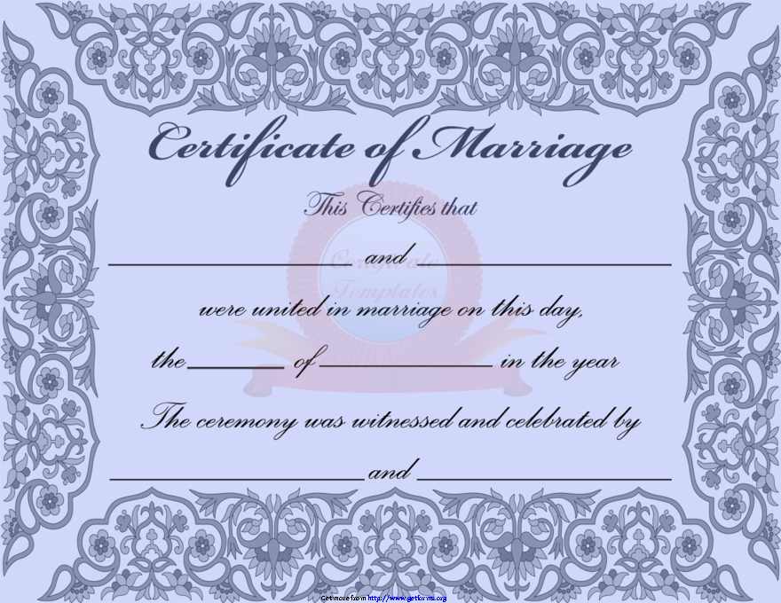 Marriage Certificate 2