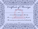 Marriage Certificate 2 form