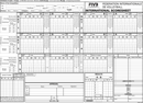 Official Volleyball Scoresheet form
