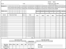 Basketball Scoresheet form