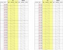 Pinochle Score Sheet form