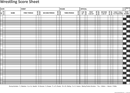 Wrestling Score Sheet 3 form