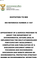 Invitation to Bid form