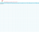 Wedding Guest List Template 1 form