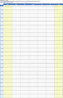 Sample Daily Schedule Template form