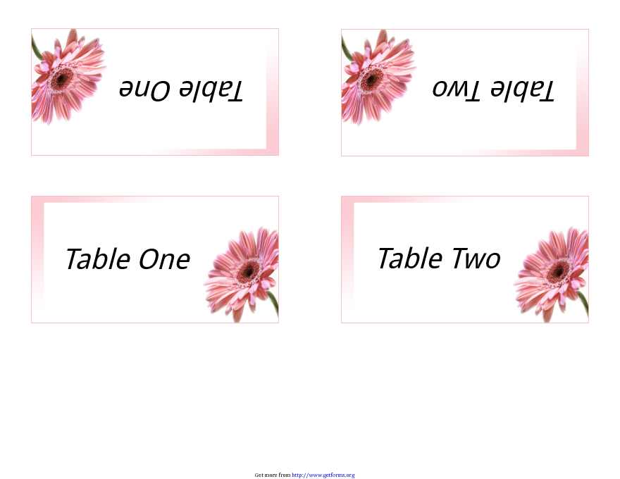 Table Tent Template 2