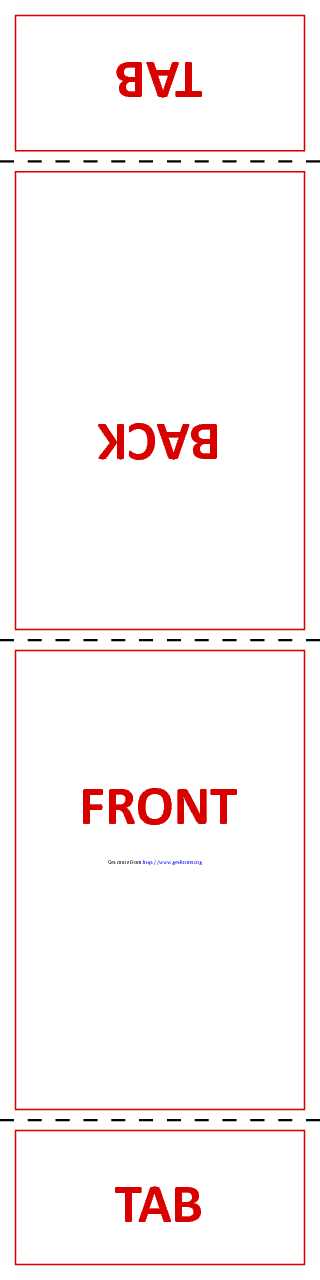 Table Tent Template 3