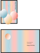 Birthday Card Template 1 form