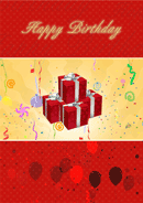 Birthday Card Template 2 form