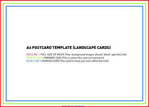 Postcard Template 2