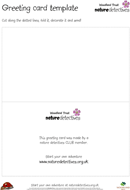 Greeting Card Template 2 form