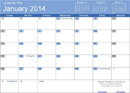 April 2015 Calendar 2 form