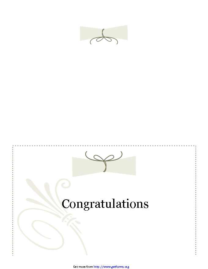 Graduation Card - Outside (Diploma Design, Half-Fold)