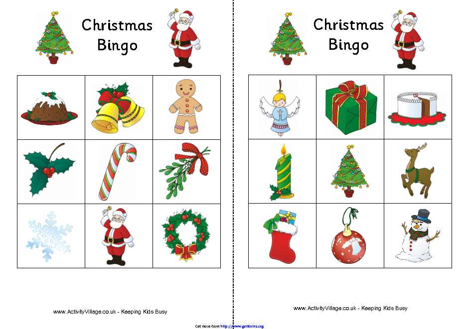 Christmas Bingo