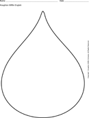 Raindrop Template 2 form