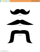 Mustache Template 1 form