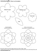 Flower Template 1 form