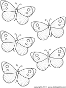 Butterfly Template 3 form