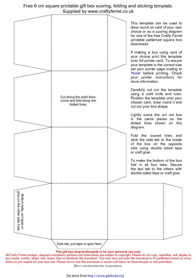 Gift Box Template