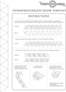 Hexahexaflexagon Blank Template form